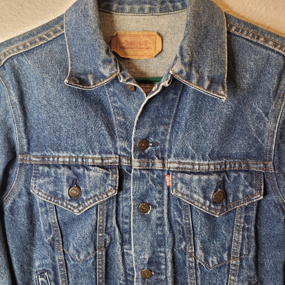 Vintage Levis Pure Denim Jacket - Picture 4 of 13